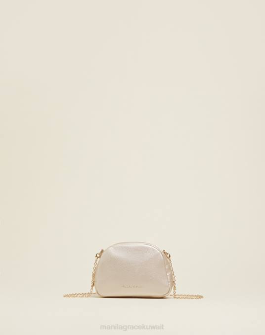 Manila Grace شنطة نحيف ذهب حقيبة صغيرة مع حزام الكتف Z2TJ572 Manila Grace شنطة نحيف ذهب حقيبة صغيرة مع حزام الكتف Z2TJ572